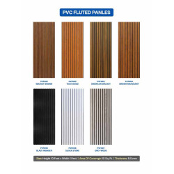 PVC FLUTED PANELS PVC FLUTED PANELS